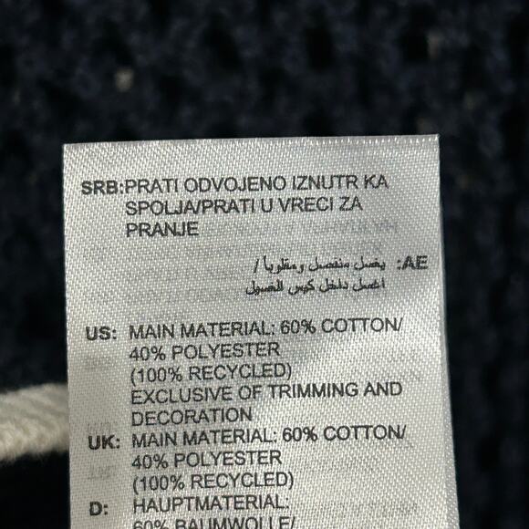 NEW Adidas x Wales Bonner Knit Tee Night Indigo & Wonder White Sz XL Urban Luxe - Picture 12 of 14